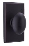 Weslock 07300M1M1SL20 Durham Knob, Oil-Rubbed Bronze by Weslock