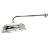 Kingston Brass K225K18 Designer Trimscape Victorian 10-inch Showerhead with 17-inch Rain Drop Shower