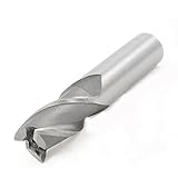 uxcell　エンドミルカッター　20mmx20mmx38mmx104mm　3刃　HSS　フライス盤