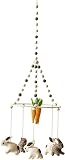 Pehr Designs Tiny Bunny Mobile, Mist by Pehr Designs
