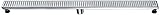 Dawn LBE470304 Brisbane River Series Linear Shower Drain - 47 in.