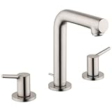Hansgrohe 72130 Talis S 1.2 GPM Widespreadバスルーム蛇口with Quickclean、ECOR、 72130821