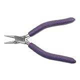 Wire Work Plier Round Nose, 6.5in. Purple Cushion Grip - PLW14 [並行輸入品]