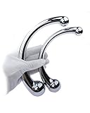 双頭ディルド 肛門プラグ 初心者アナルプラグ ステンレス製 あなるプラグステンレス 挿入 男女兼用アナル ディルド おもちゃ (小さい)