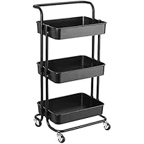 Amazon.co.jp: キッチンワゴン ワゴン 3段キッチンワゴン 収納カート