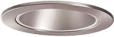 Halo Recessed 999SN 4-Inch Trim Reflector Cone Trim with Satin Nickel Reflector, Satin Nickel [並行輸入品