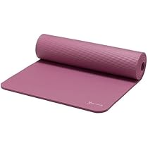 Amazon | ヨガワークス(Yogaworks) ピラティスマット 12mm マルベリー