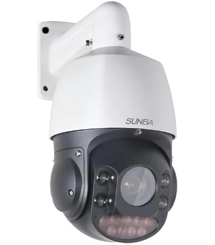 Amazon.co.jp: 【SUNBA P525】Poe + 給電PTZ屋外カメラ、25 倍