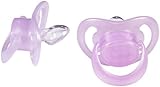 Playtex Ortho-Pro Silicone Pacifier - Newborn - 2 Pk - Girl by Playtex [並行輸入品]