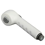 Kingston Brass Gourmetier KH7000 Single Handle Pull-Out Kitchen Faucet Sprayer, White [並行輸入品]