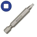 Irwin Tools 93245 Irwin Square Recess Power Bits - 2Piece Design - 1 Square Recess Power Bit - 2-3/4