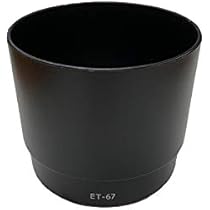 Amazon | 【PCATEC】Canon レンズフード ET-67 互換品 EF100mm