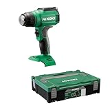 HiKOKI コードレスヒートガン 18V 温度調節 風量切替 ノズル3種付 蓄電池充電器別売 RH18DA