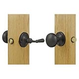 Deltana SDL980U10B Storm Door Latch with A Round Rose 7/8-Inch to 1-3/8-Inch Door Thickness [並行輸入品]