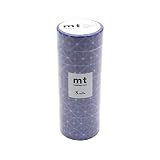 カモ井加工紙(Kamoi Kakoshi) mt マスキングテープ 8P 幅15mm×7m ５０１ クロス・ドット MT08D501