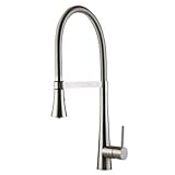 Alfiブランドab2027 1.8 GPM pre-rinse pull-outスプレーキッチン蛇口、 AB2027 1