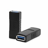TRkin USB 3.0中継アダプタ2個の親超高速5 Gbps伝送速度対応USB 3.0延長アダプタ
