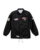 [The Roadster Story] マツダ公式 ロードスター 35周年記念 ラギッドスタイル コーチジャケット(L, ブラック)