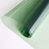 MEGICOLIM カーフィルム 前面ウィンドウフィルム 光透過率75% 窓の太陽膜 自動車用フロントガラス 断熱率95% 紫外線遮断 99% 防爆建築用ガラス 透明な薄緑です 高断熱です(100cmX3m)