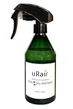 uRair 犬 シャンプー ドライシャンプー 無添加 オーガニック 臭い 消臭 低刺激 グルーミングスプレー 300ml (レモンユーカリ)