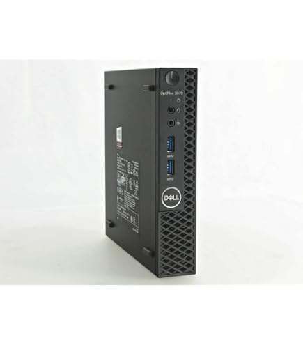 Amazon.co.jp: 【整備済み品】 Dell デル Optiplex 3070 Micro 第9世代 