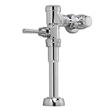 American Standard 6045.601.002 Exposed手動1 – 1 / 4インチトップスパッド1.0 GPF小便器フラッシュバルブ、ポリッシュクローム