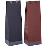 (株)シナップス・ジャパン 紙袋 クラフトボトルバッグ 手提げ 一升瓶 ４２×１４×マチ１１ｃｍ ［色指定不可］