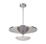 craftmade-echo-pendant-parent 19" Width シルバー 42941-PLN-LED 1