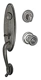 Fusion Hardware H-38-S6-0-ATP Elite Collection Westbrook Two-Piece Interior Handleset with Cambridge