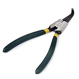 【ノーブランド品】サークリッププライヤー ペンチ 手芸 工芸 DIY 先細 外部曲がった先端 工具