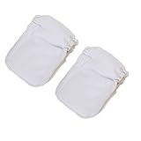 Refaxi 布のおむつのベイビー5層の木炭の竹は、布のおむつのための再利用可能なライナー2個を挿入します竹のインサート