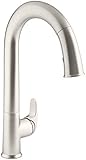 KOHLER K-72218-VS Sensate Touchless Kitchen Faucet, Vibrant Stainless [並行輸入品]