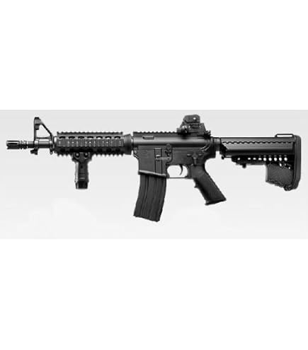 Amazon.co.jp: □フルセット□ 次世代電動ガン CQB-R ブラックモデル 