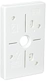 未来工業 ポリ台 (照明器具取付用プラスチック絶縁台) POW-1016W