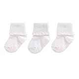 Carter's SOCKSHOSIERY ベビー・ガールズ カラー: ホワイト