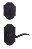 Weslock L7402--H1SL2D Castletown Interior Entry Handle, Oil-Rubbed Bronze [並行輸入品]