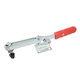 uxcell トグルクランプ　フランジベース　Uバー　下方押え型　水平ハンドル　227Kg