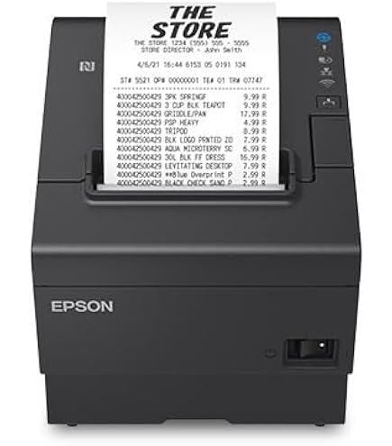 エプソン TM-T88VI レシートプリンター M338B　ウーバーイーツ エプソン TM-T88VI レシートプリンター M338Bウーバーイーツ