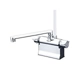 KVK デッキ形サーモスタット式シャワー混合水栓 240mmパイプ付 寒冷地用 KF3011ZTR2