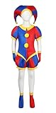 [SCLYX] ポムニ アメイジングデジタルサーカス 子供 ハロウィンコスチューム キッズコスチューム ハロウィンコスプレ 幼稚園コスプレ イベント仮装 女の子 可愛い＃23067 (身長140cm)