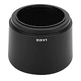 カメラ レンズ フード、プラスチック レンズ フード LH-61E ブラック カメラ レンズ プロテクター レンズ フード交換用オリンパス 70-300mm f / 4.8-6.7 カメラ
