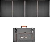 SOTOHE ソーラーパネル 100W ソーラーチャージャー 各種ポータブル電源対応 折畳み式 DC.USB出力 撥水加工 単結晶で高変換効
