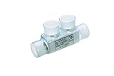 Panduit PISR500-1 In-Line Splicer/Reducer, Clear Insulation, 500 kcmil - #6 AWG STR Conductor Size R