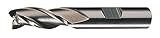 Cleveland C39659 HG-3 High Speed Steel Single End 3-Flute Center Cutting Finisher End Mill [並行輸入品]