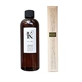 Songs of Nature アルファベット リードディフューザー 【K】カインドオブブルー (Kind of Blue) 240ml レフィル 詰替えセット