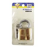 コーナンオリジナル 真鍮南京錠 38mm EKM03-0678