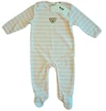 シュタイフ ロンパース ピンクボーダー Steiff サイズ74