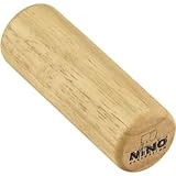 NINO Wood Shaker Large Cylindrical Natural おもちゃ [並行輸入品]