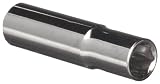 Martin BMD610 10mm Type I Opening 3/8 Square Drive Socket, 6 Points Deep, 2-7/32 Length, Chrome Fini