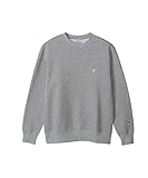 [チャンピオン] スウェット 長袖 COTTON USA ワンポイントロゴ 刺繍 クルーネックスウェットシャツ C3-W005Z／C3-W005ZL メンズ オックスフォードグレー 3L